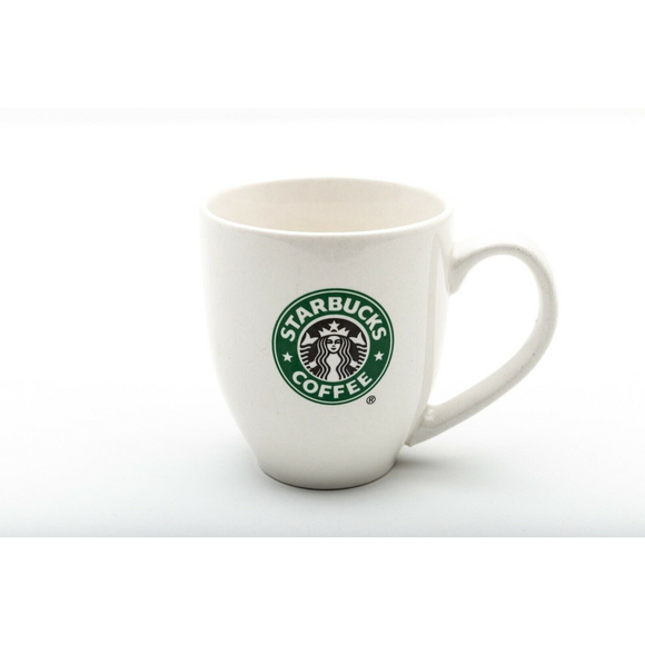 Starbucks 2007 Coffee Mug Green Siren Mermaid Retired Logo 14 oz White Classic - Picture 3 of 7